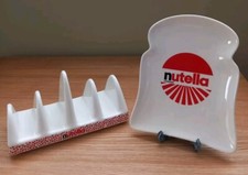 Nutella Plate & Toast Rack Set