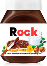 Nutella Custom Text Sticker