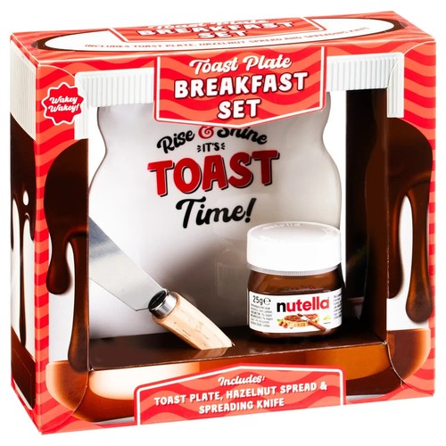 Toast plate breakfast set - breakfast,