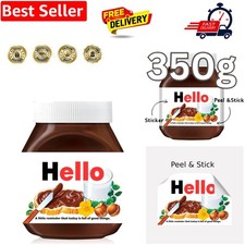 Nutella Custom Text Sticker