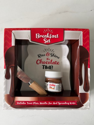 Nutella breakfast set - nutella, with