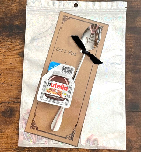 Nutella spoon gift - spoon, set