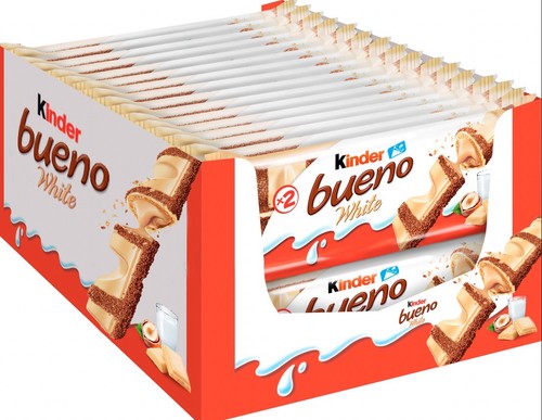 Kinder bueno white chocolate - kinder,