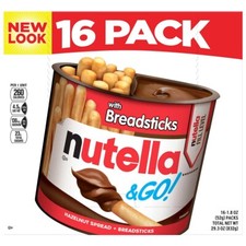 16 Pack Nutella and Go Snack